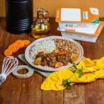 PICADINHO DE CARNE COM LEGUMES + ARROZ INTEGRAL E FEIJÃO CARIOCA 300G