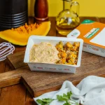 FRANGO DESFIADO AO REQUEIJÃO COM ABÓBORA EM CUBOS - LOW CARB 200G