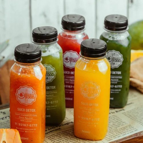 KIT SUCO DETOX 20 UN. 300ML CADA