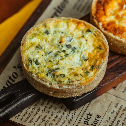 QUICHE DE ALHO PORÓ INTEGRAL 110G