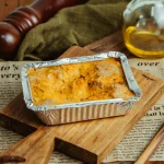 TORTA INTEGRAL DE FRANGO C/MILHO E REQUEIJÃO