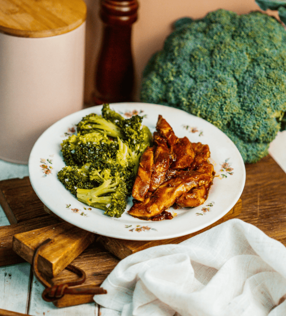 FRANGO TERIYAKI COM BRÓCOLIS - LOW CARB 200G
